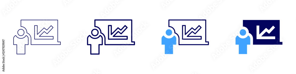 Training strategy icon in 4 different styles. Thin Line, Line, Bold Line, Duotone. Duotone style. Editable stroke Training strategy icon in 4 different styles. Thin Line, Line, Bold Line, Duotone. Duotone style. Editable stroke