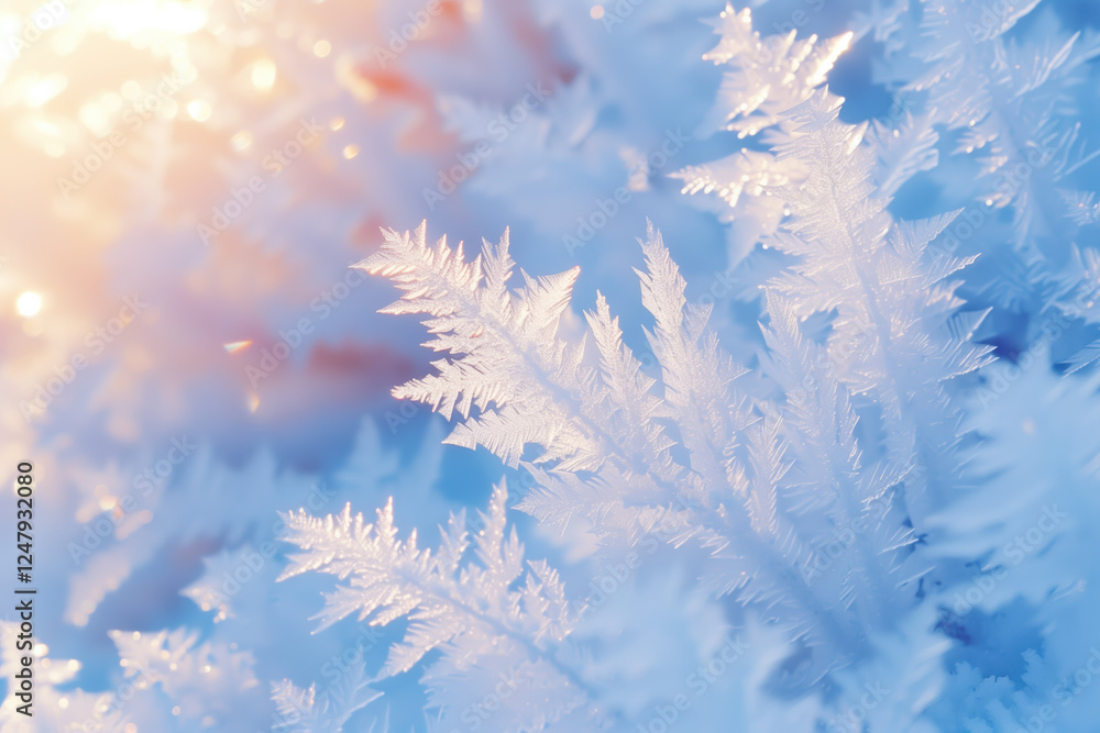 Beautiful background image of hoarfrost in nature close up. Beautiful background image of hoarfrost in nature close up.