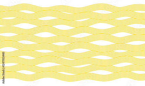 Noodle pattern poster