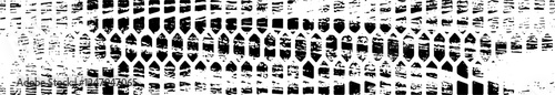 Tire tracks rough texture