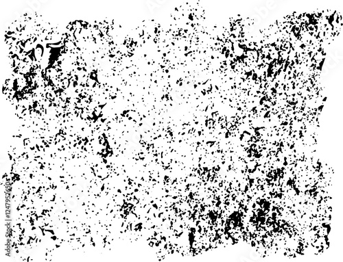 Rough Texture Backgrounds Vector. Black and white distressed Backgrounds 