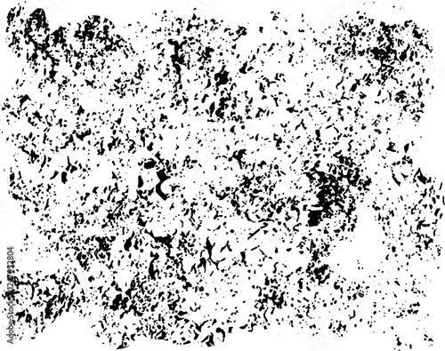 Rough Texture Backgrounds Vector. Black and white distressed Backgrounds 