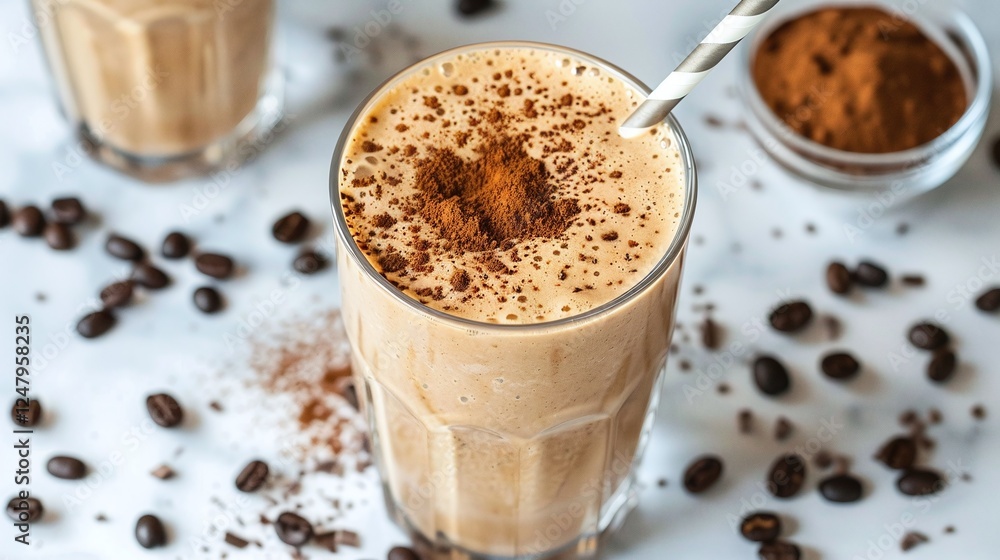 A steaming mug of freshly brewed aromatic coffee beverage with a layer of creamy foam and a light dusting of fragrant cinnamon creating a cozy and indulgent morning or afternoon treat A steaming mug of freshly brewed aromatic coffee beverage with a layer of creamy foam and a light dusting of fragrant cinnamon creating a cozy and indulgent morning or afternoon treat