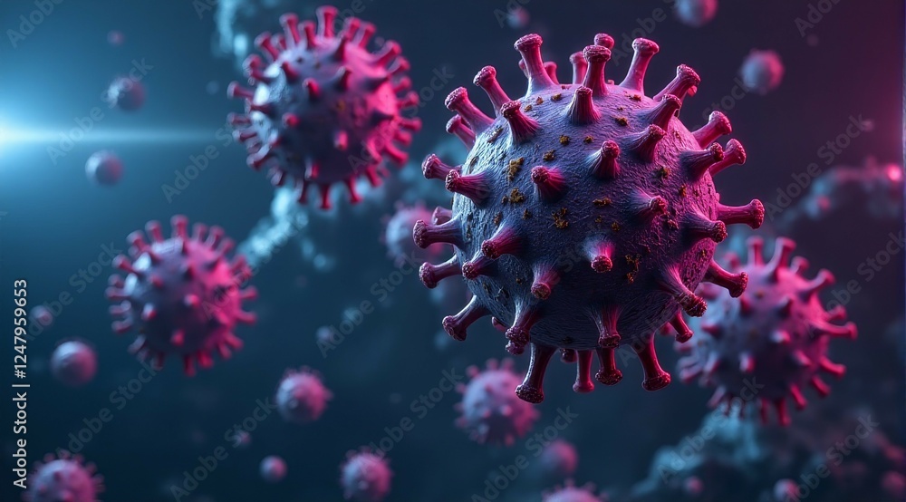 Innovative concept of viruses spreading through a connected world Innovative concept of viruses spreading through a connected world