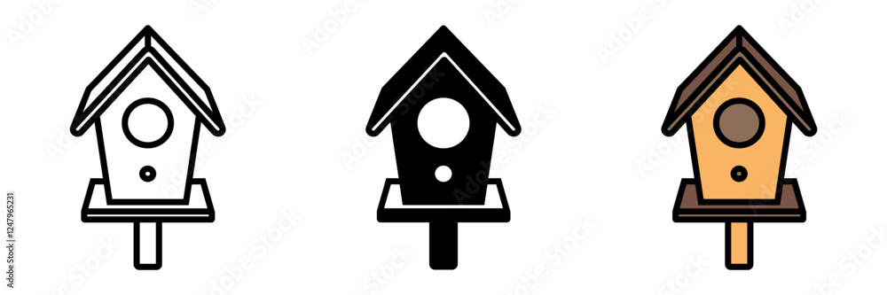 Bird House is a small shelter designed for birds, providing nesting space and protection in gardens or outdoor spaces. Bird House is a small shelter designed for birds, providing nesting space and protection in gardens or outdoor spaces.