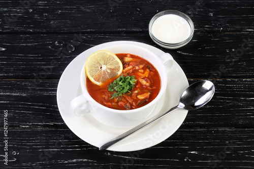 tomato soup with basil