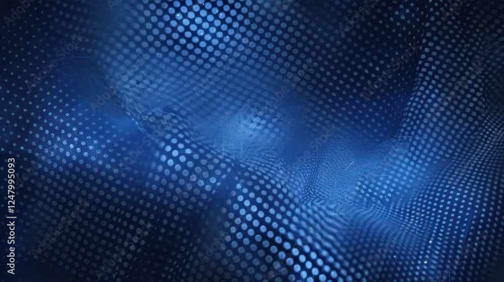 Abstract Blue Dotted Background Abstract Blue Dotted Background