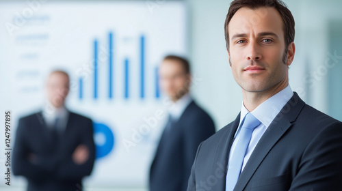 Confident Businessman: A po...