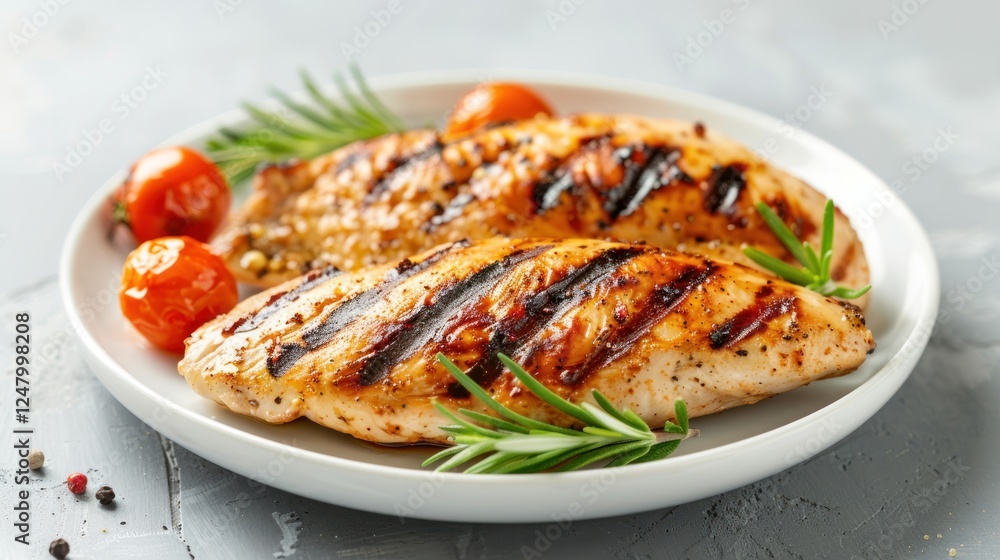 Grilled Chicken Breast with Rosemary Grilled Chicken Breast with Rosemary