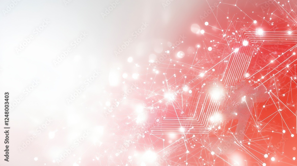 custom made wallpaper toronto digitalAbstract Digital Network Background with Light Effects and Lines