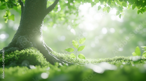 Sunlight Filtering Through ...