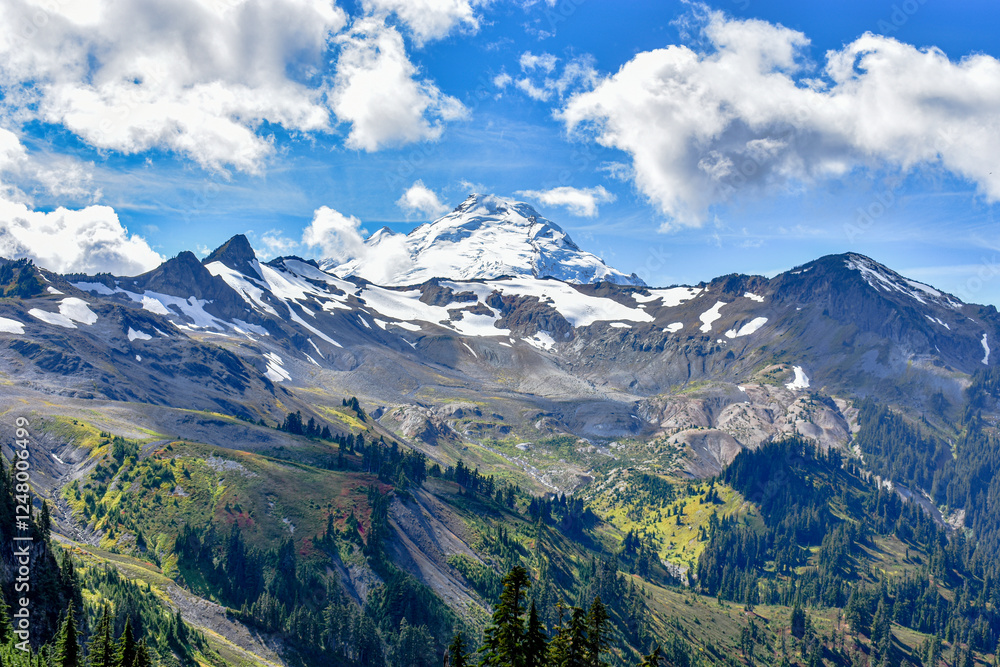 clouds over Mount Baker, Washington clouds over Mount Baker, Washington