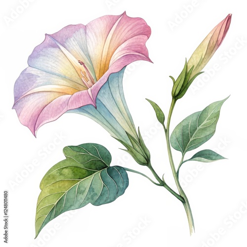 Watercolor Botanical Illust...