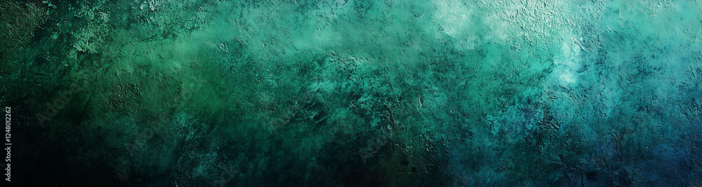 Fototapeta premium green gradient background, grainy texture