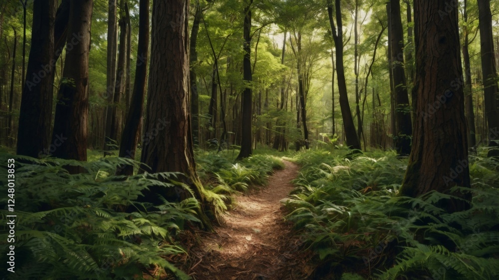 Obraz premium path in the woods