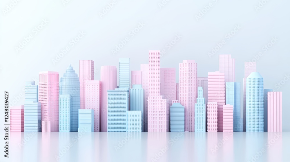 3D colorful cartoon cityscape featuring a variety of buildings with vibrant pastel colors. Perfect for playful urban-themed designs and animated graphics 3D colorful cartoon cityscape featuring a variety of buildings with vibrant pastel colors. Perfect for playful urban-themed designs and animated graphics