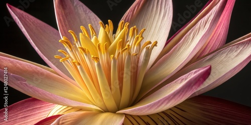 Pink and Yellow Lotus Bloss...