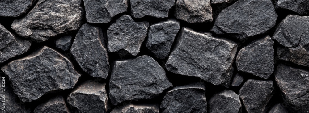 Dark stone wall texture background, close-up Dark stone wall texture background, close-up