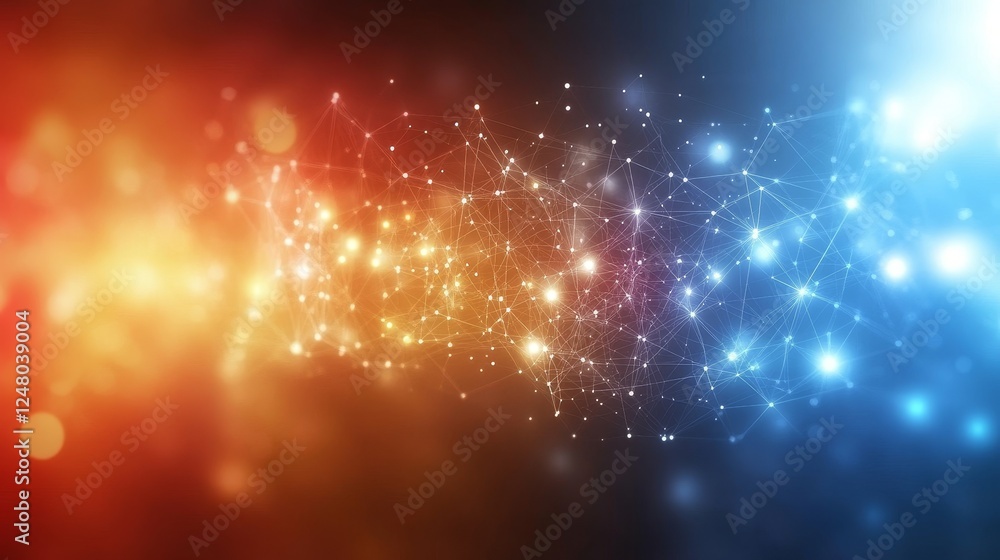 Abstract Warm Cool Light Sparkle Festive Background Design Abstract Warm Cool Light Sparkle Festive Background Design