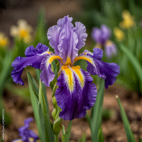 Walking Iris flower photo