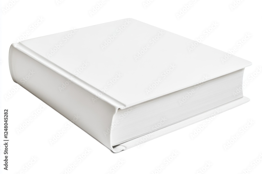 A stack of white books stacked on top of each other, often used as decorative element or symbolizing knowledge A stack of white books stacked on top of each other, often used as decorative element or symbolizing knowledge