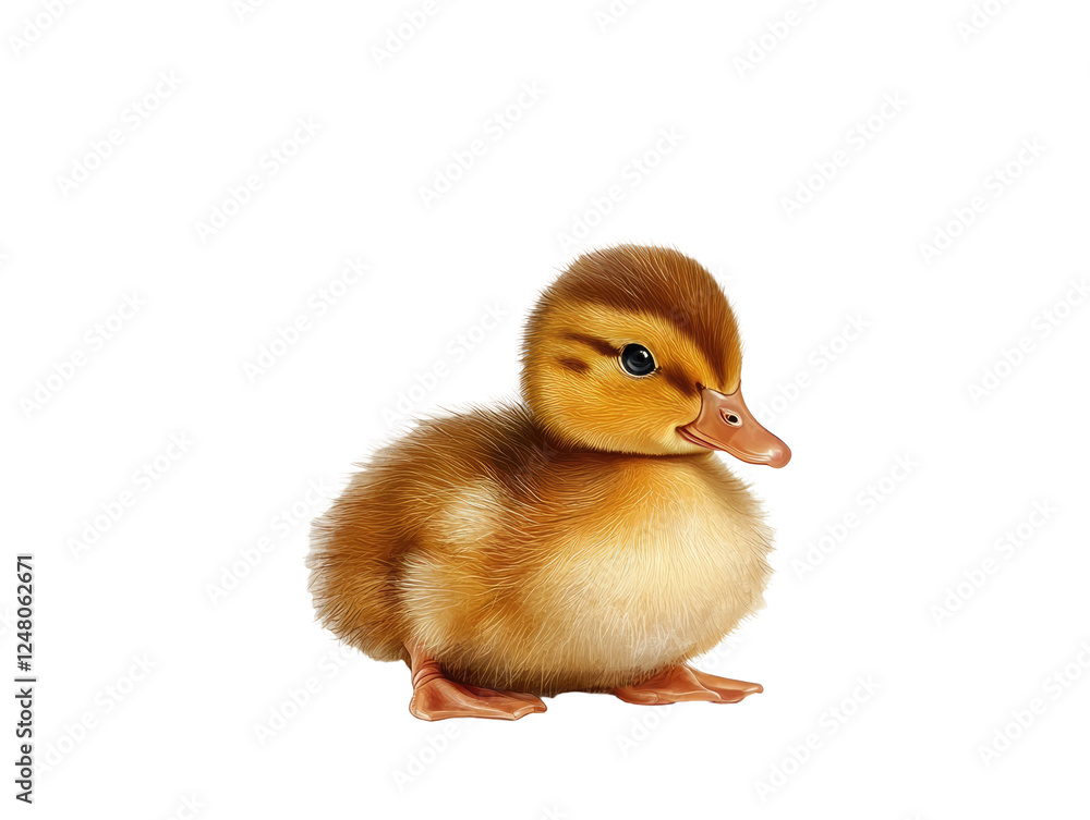 Cute Yellow baby duck Cute Yellow baby duck