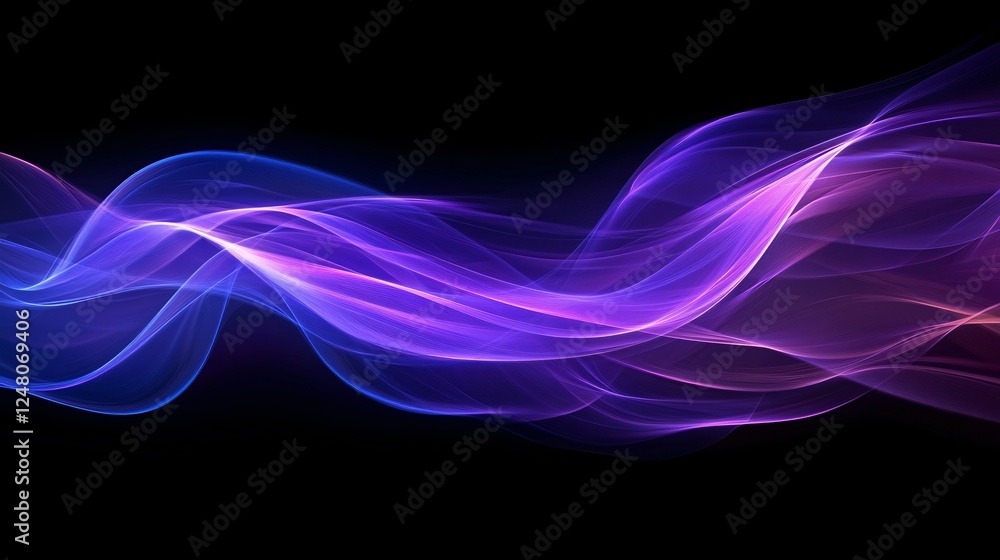 Streamlined blue-purple light trails creating a sleek, modern KV background; ideal for technology or corporate branding. Streamlined blue-purple light trails creating a sleek, modern KV background; ideal for technology or corporate branding.