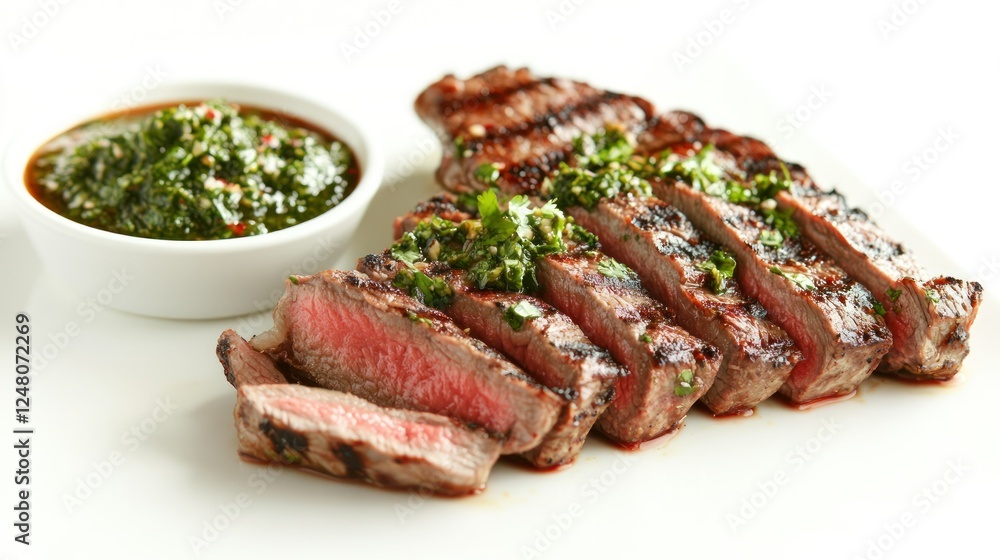 Grilled Steak with Chimichurri Sauce Grilled Steak with Chimichurri Sauce