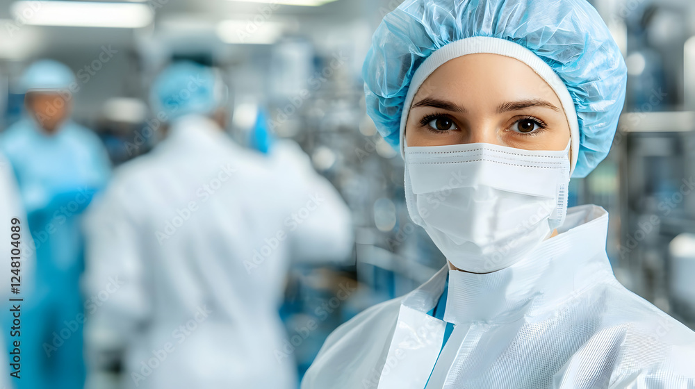 Dedicated Medical Professional in a Sterile Environment Focused on Patient Care Dedicated Medical Professional in a Sterile Environment Focused on Patient Care