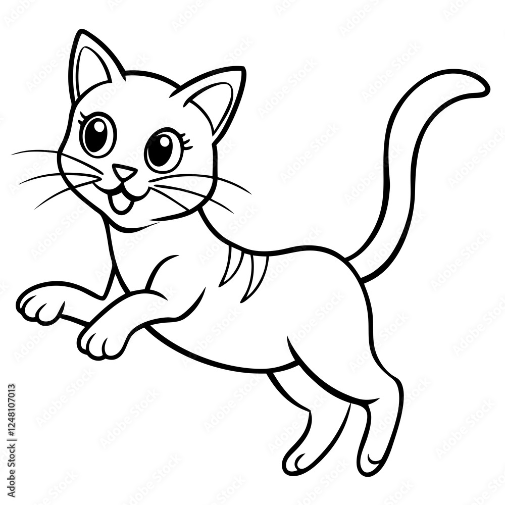 black cat cartoon black cat cartoon