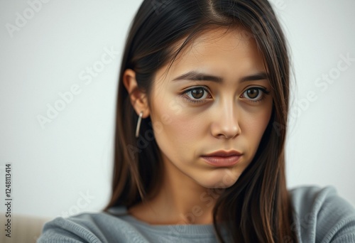 Wallpaper Mural Tired female with circles around eyes Torontodigital.ca
