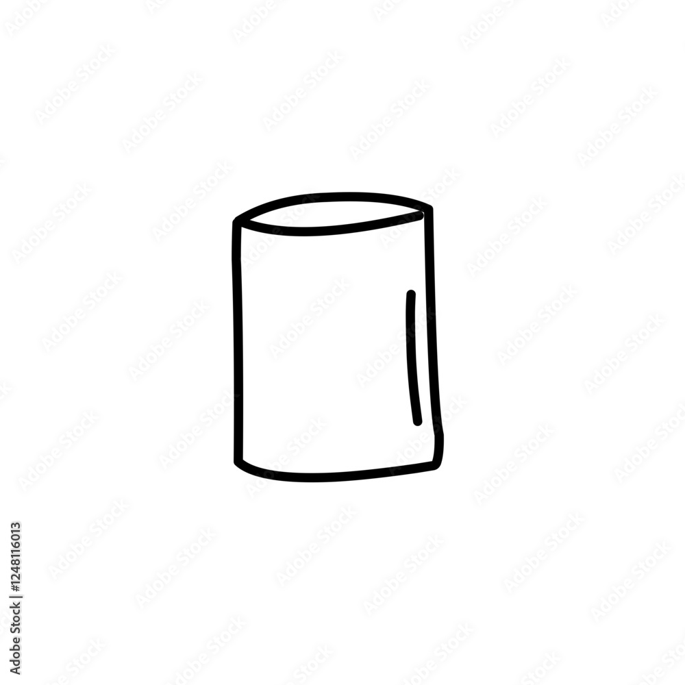 plastic bag line illustration plastic bag line illustration