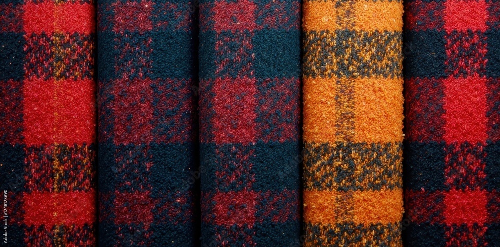 Classic check and tweed fabric textures, seamless repeats , autumn, neutral, subtle Classic check and tweed fabric textures, seamless repeats , autumn, neutral, subtle