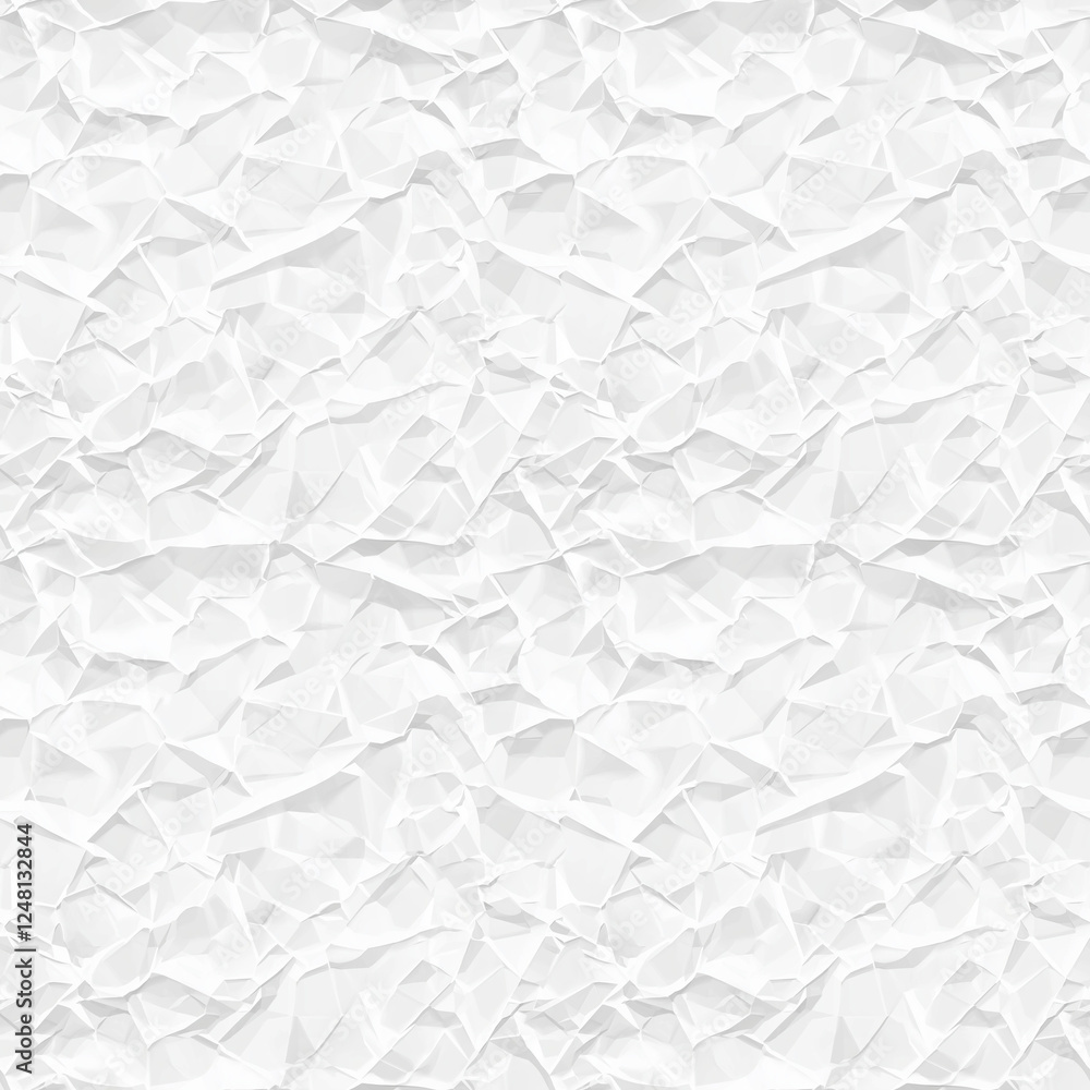 Obraz premium acrumpled paper. seamless pattern