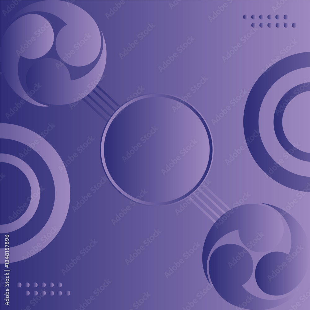 Obraz premium Purple abstract background modern energy technology concept futuristic graphic. Modern Circle abstract background design abstract poster, banner