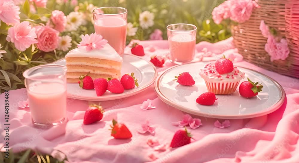 Sweet Strawberry Layers Sweet Strawberry Layers