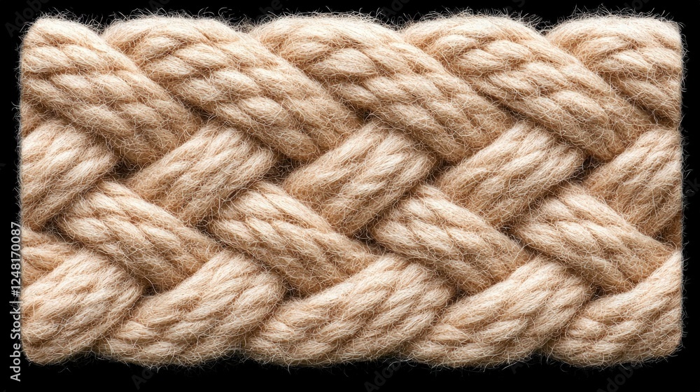 Beige Woven Braid Texture Pattern Beige Woven Braid Texture Pattern