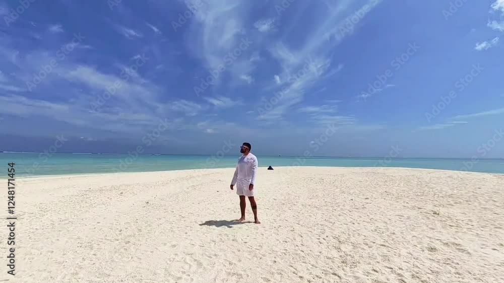 Sandbank near Fulidhoo Island in the Maldives Sandbank near Fulidhoo Island in the Maldives