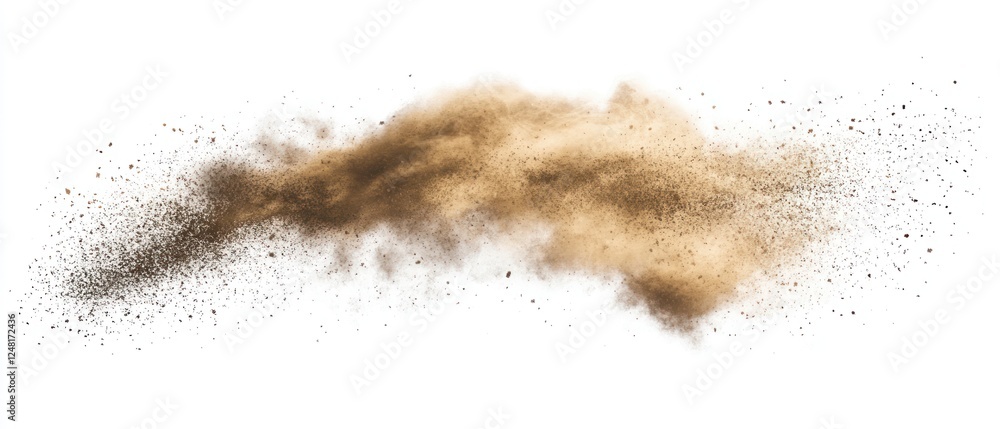 Abstract dust particles swirling in air showcasing movement Abstract dust particles swirling in air showcasing movement