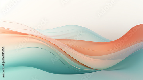 High-Resolution Abstract Digital Artwork Featuring Bold Colors and Dynamic Shapes Background Wallpaper