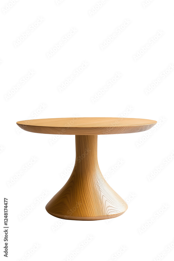Wooden Cake Stand: Design, isolated on Transparent white Background, png. Wooden Cake Stand: Design, isolated on Transparent white Background, png.