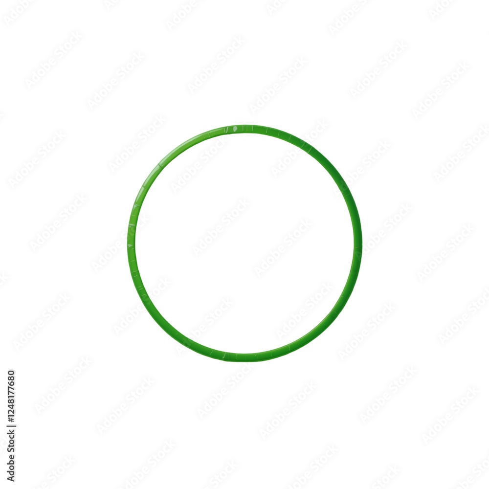 abstract green circle isolated on white abstract green circle isolated on white