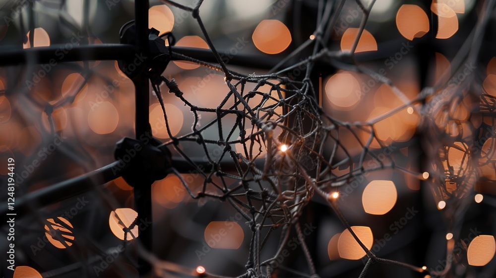 Glowing interconnected network of nodes and lines symbolizing open-source collaboration, abstract digital patterns in the background. Technology and innovation concepts. Glowing interconnected network of nodes and lines symbolizing open-source collaboration, abstract digital patterns in the background. Technology and innovation concepts.