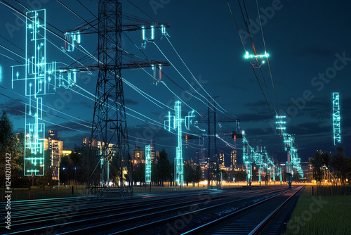 Virtual city electrification scheme photo