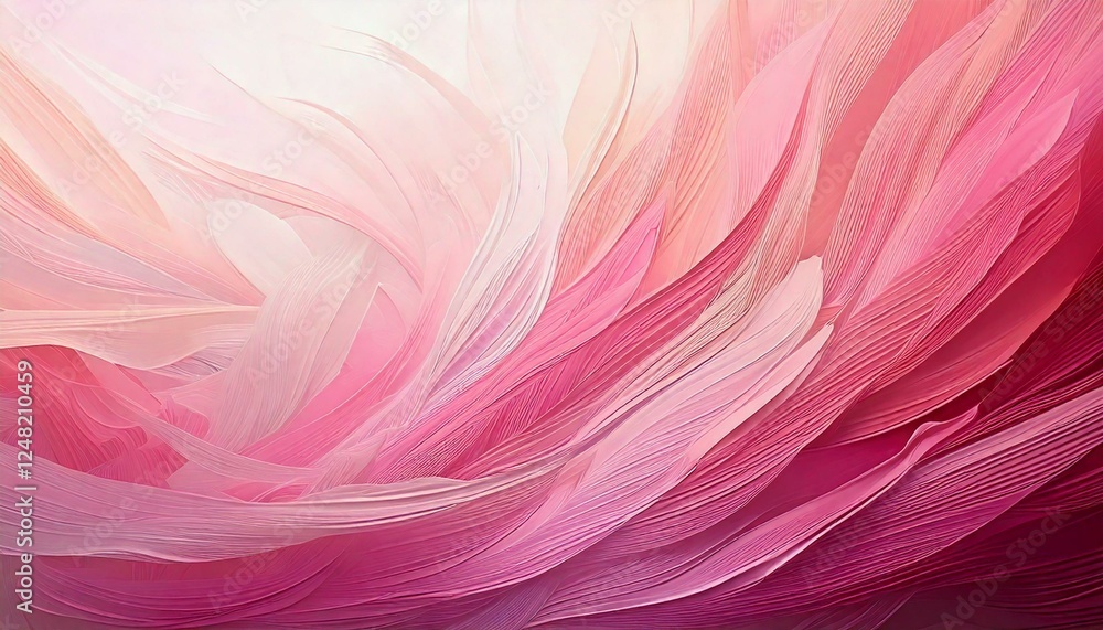 Background with gradient brushstrokes of light pink, blurred, white. Background with gradient brushstrokes of light pink, blurred, white.