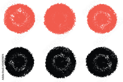Set of paint brush stroke and abstract grunge banner for graphic on white background . Watercolor brush, splatter brush, illustrator brush, photoshop brush, paint. Vector illustration.