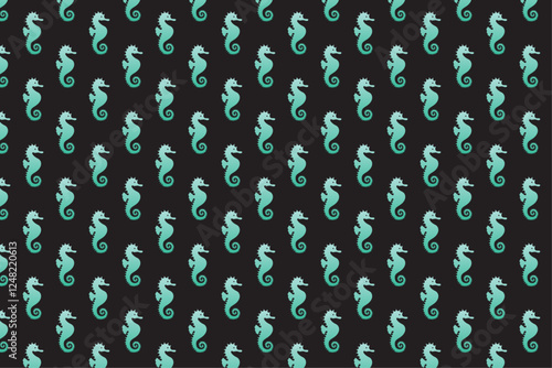 Sea animal pattern design 