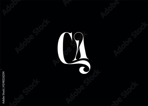 CA logo desing and monogram logo