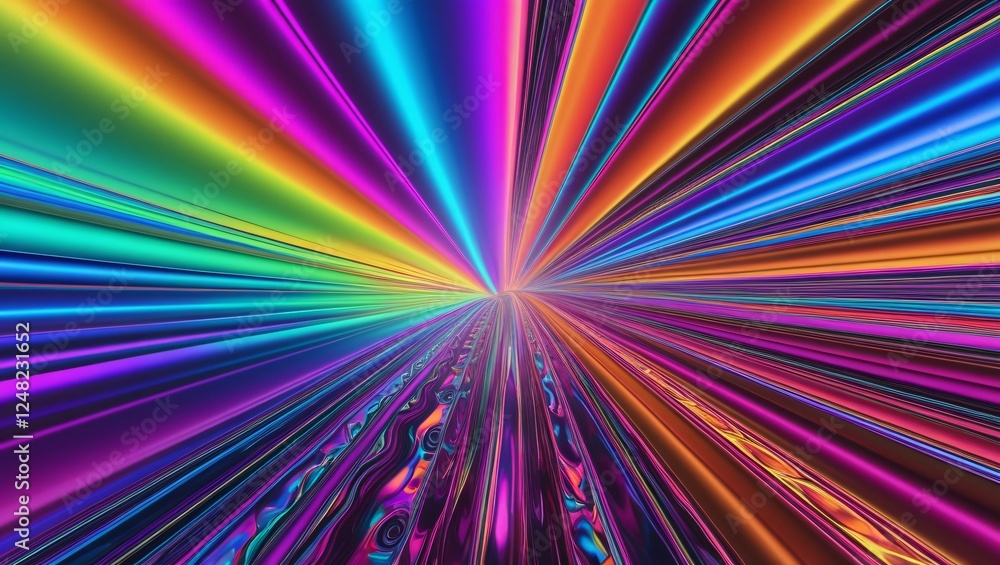 Vibrant Abstract Radial Burst Pattern with Multicolor Spectrum and Dynamic Motion Effect Vibrant Abstract Radial Burst Pattern with Multicolor Spectrum and Dynamic Motion Effect