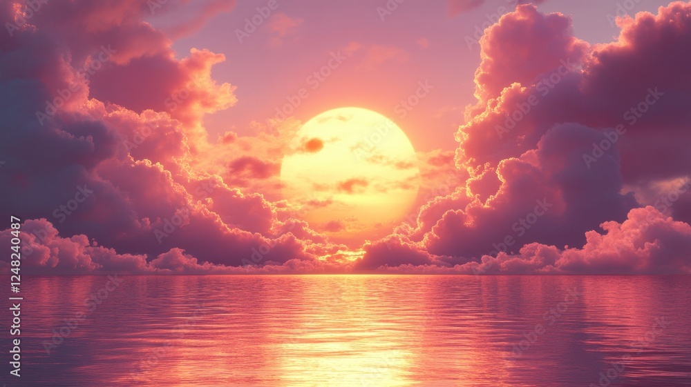 Sunrise over the tranquil sea scenic landscape photography serene atmosphere peaceful viewpoint Sunrise over the tranquil sea scenic landscape photography serene atmosphere peaceful viewpoint